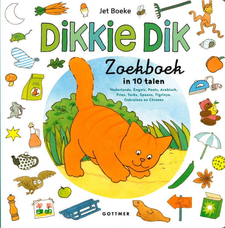Dikkie Dik zoekboek in 10 talen