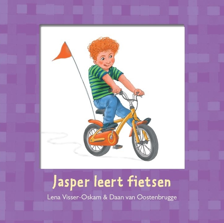 Jasper leert fietsen