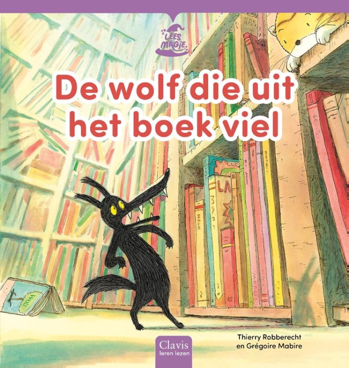 De wolf die uit het boek viel